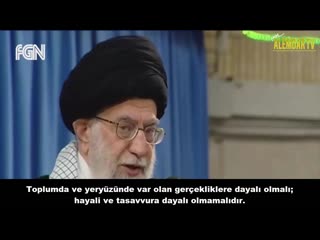 Rehber seyyid ali hamaney tağut perslerle i̇ftihar etmek doğru değildir!