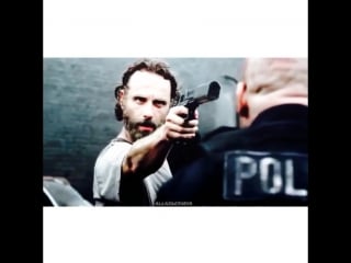 The walking dead vines daryl dixon and rick grimes || aerosol can