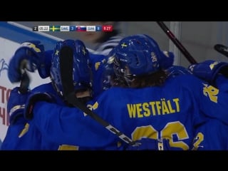 2018 iihf ice hockey u18 world championship quarterfinals slovakia vs sweden highlights