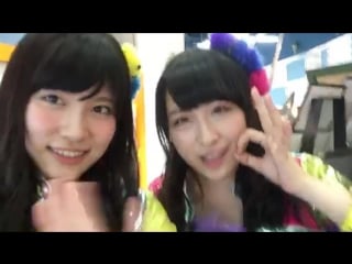 Taniguchi megu + kawamoto saya [usj48 yarisugisummer showroom]