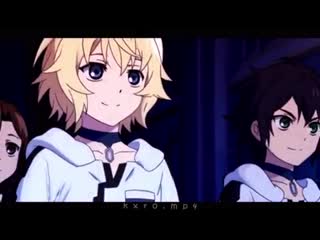 「owari no seraph」 yuuichirou amane & mikaela shindo