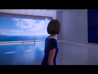 Witness As Saya , The Hyper Realistic , Japanese Cgi College Girl , Moves For The First Time