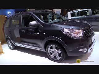 2019 dacia lodgy stepway exterior and interior walkaround 2018 paris motor show