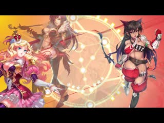 Sacred sword princesses | hentai game trailer | nutaku adult game (хентай / +18 / rule34 / anime / porn / аниме / порно)