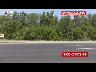 На севере мкад столкнулись три автомобиля