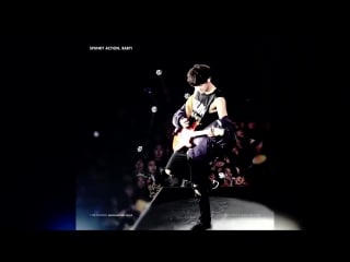 [fancam d2] 161013 the exo'rdium in hokkaido @ exo's chanyeol drop that (gutair solo)