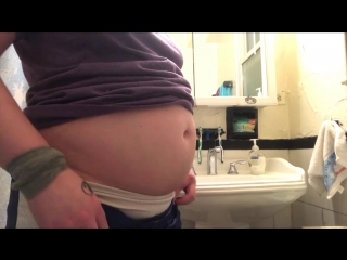 Cheesy breadsticks belly