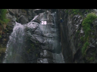 Laso schallers insane 59 meter cliff jump!