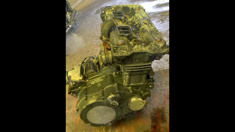 Проверка контрактного двигателя kawasaki zl1000 eliminator [zgt00ae] перед отпраой клиенту | motod ru