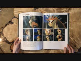 Пионер листает «the art of princess mononoke»