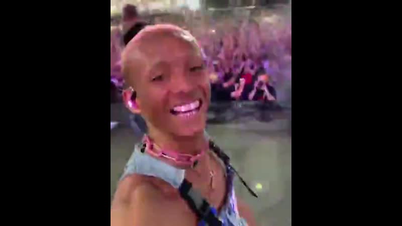 Выступление джейдена смита и уилла смита на фестивале «coachella»