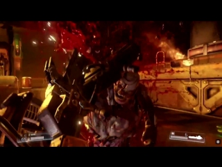 Doom e3 геймплей full e3 2015 gameplay