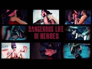 Dangerous life of heroes {with her thoughts} (the incredibles sex)