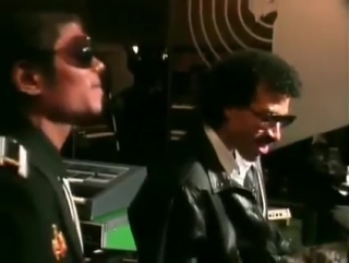 Michael jackson cantando "we are the world" con lionel richie, stevie wonder y quincy jones #mjj777king