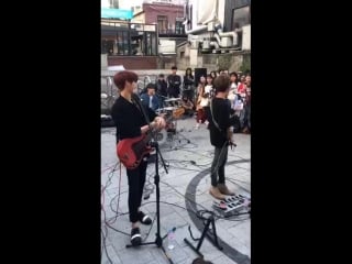 Aj🌑 the rose, live at at hongdae