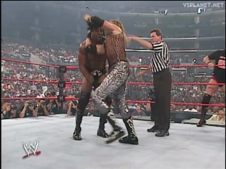 Booker t, goldust, kane, bubba ray dudley vs un americans, wwe unforgiven 2002