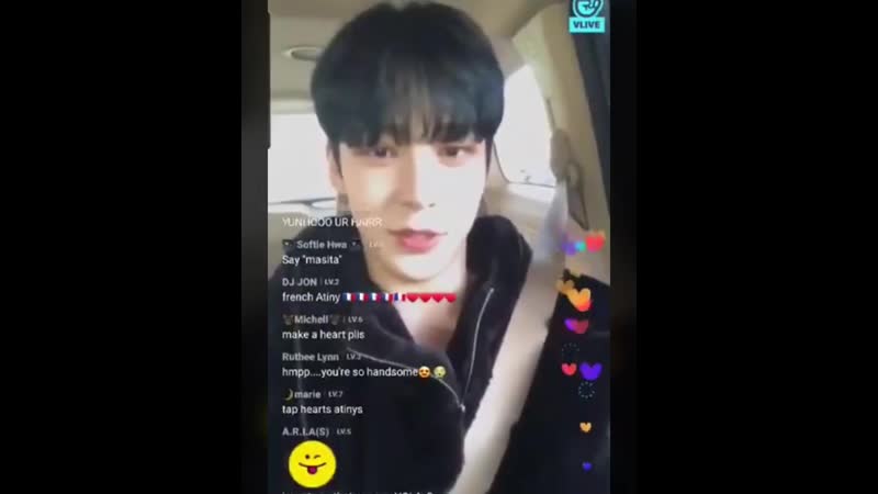 Yunho from ateez mentioned kim jongkook in recent vlive