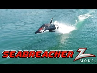 Robotic dolphin and flying water car in 4k! with jetovator and seabreacher✈🌴☀