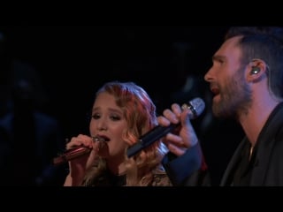 Adam levine & addison agen falling slowly(the voice u s season 13,18 dec 2017)
