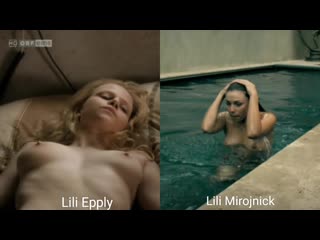 Nude actresses (lili epply, lili mirojnick) in sex scenes / голые актрисы (лили эппли, лили мирожник) в секс сценах