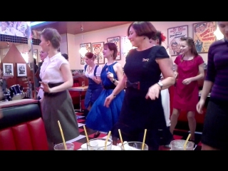 Jiving rockets, строл "сверкающие пятки" , москва, beverly hills diner