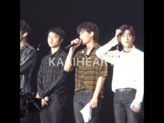 [fancam] 180729 kai ment @ smtown in osaka d2