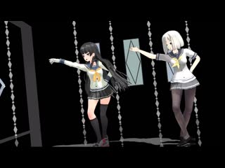 艦これ 磯風＆浜風で『kiss me 愛してる』 mmd