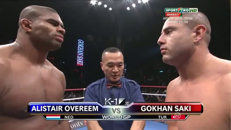 Алистар оверим гохан саки | alistair overeem gokhan saki