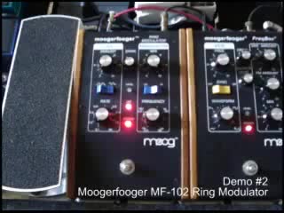 Moog moogerfooger mf 102 ring modulator