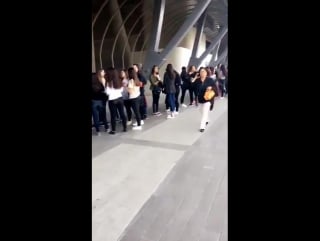 Beliebers inside the stadium! || beliebers dentro del estadio!