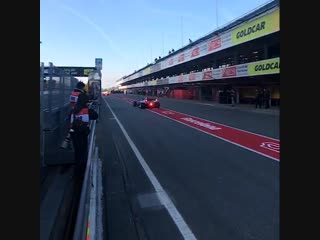 F1 is back!! @kvyatofficial heads out for his first lap of 2019 f1testing