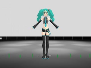 [masara blue jeans] miku hatsune [mmd]