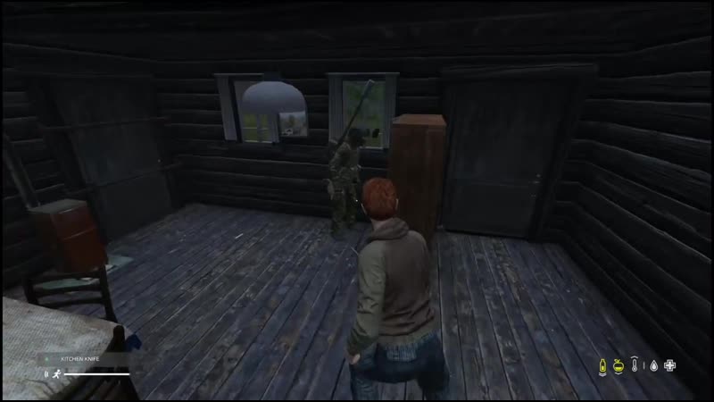Knife porn video – 1 freshie with a kitchen knife vs 2 fully geared players