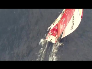 Two years ago today dongfeng race team finished 3rd in the volvo ocean race 116 days to go until the start of the next one