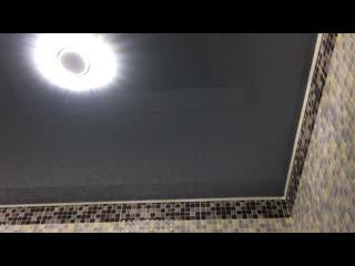 Цветной глянец в ванной