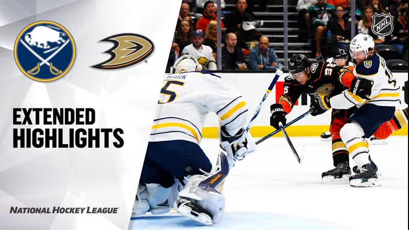 Buffalo sabres vs anaheim ducks oct 16, 2019 highlights hd