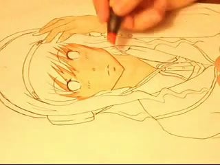 Haruka morishima amagami ss speed drawing