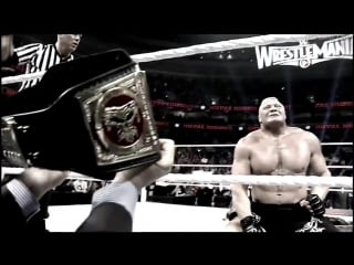 Brock lesnar vs roman reigns wrestlemania 31