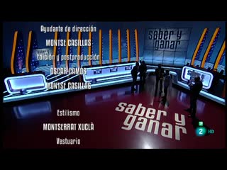 Final saber y ganar reto y cabecera grandes documentales la 2 fhd