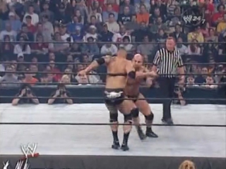 Wwe backlash 2003 goldberg vs the rock