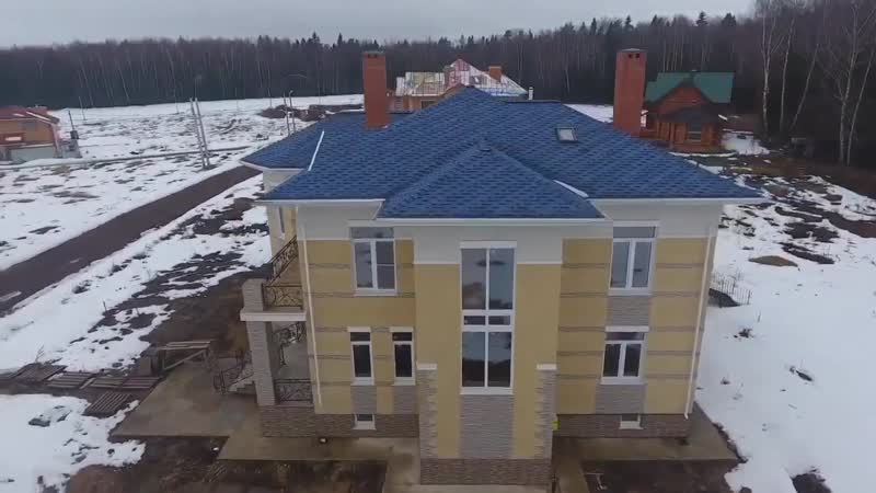 Остекление коттеджа в классическом стиле