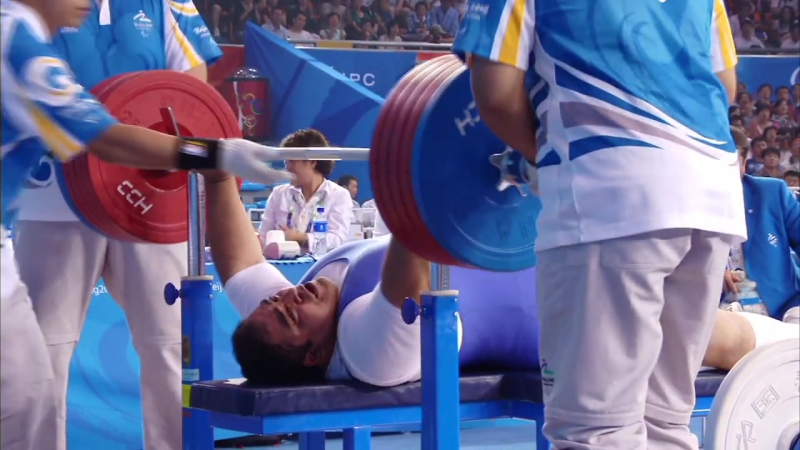 Kazem rajabigolojeh wins gold at the 2008 beijing paralympics