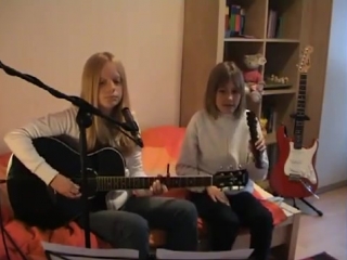 Fiomily (emily 16 and fiona 14)covered this is the life by amy mcdonald