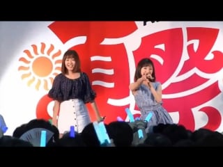 160710 natsu matsuri watanabe mayu, ota aika