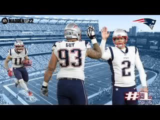 Lesuperdz madden nfl 22 with new england patriots (day 1)