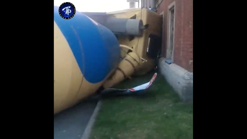 Бетономешалка прилегла отдохнуть