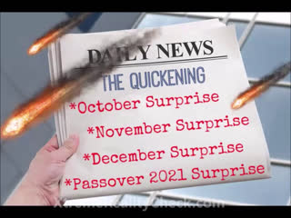 The quickening november surprise, "all saints day", asteroids, glorified bodies, dreams/visions