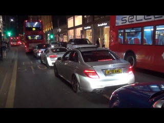 800 bhp weistec c63 amg sets off alarms and alerts police!!