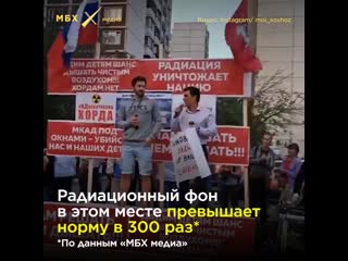 Митинг против строительства юго восточной хорды в москве