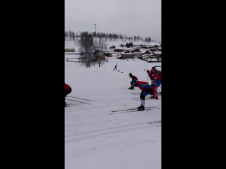 Vid masstart novogodnyaya gonka